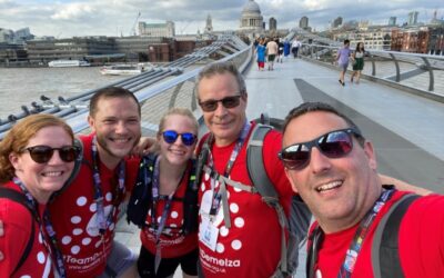 Demelza fundraising: Thames Bridges Trek “Ultra Challenge”