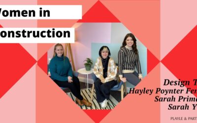 Women in Construction… Hayley Poynter Fenning, Sarah Primarolo and Sarah Young